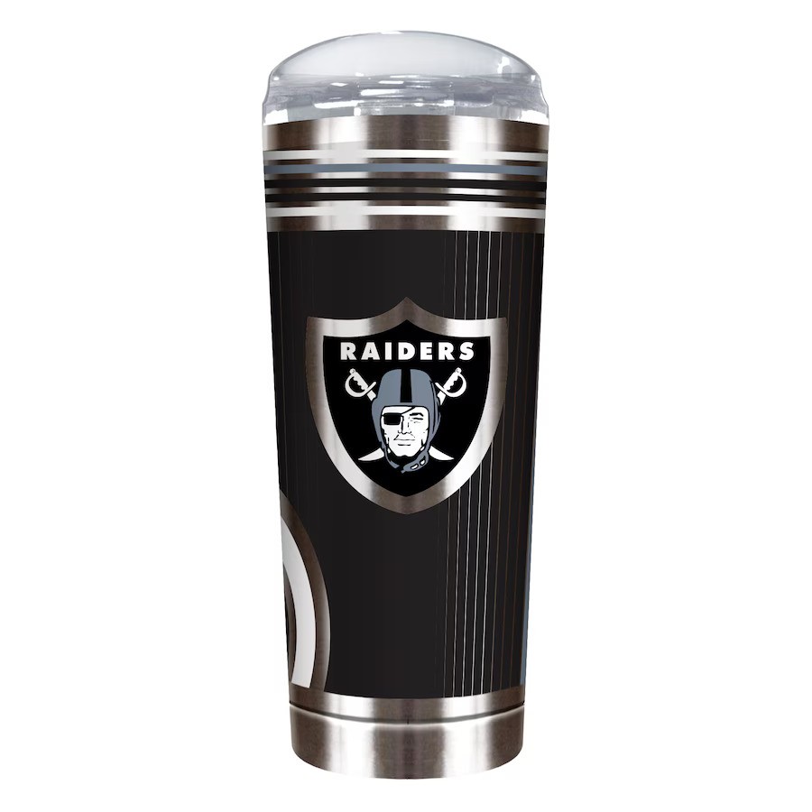 Las Vegas Raiders Roadie Travel Tumbler -18oz