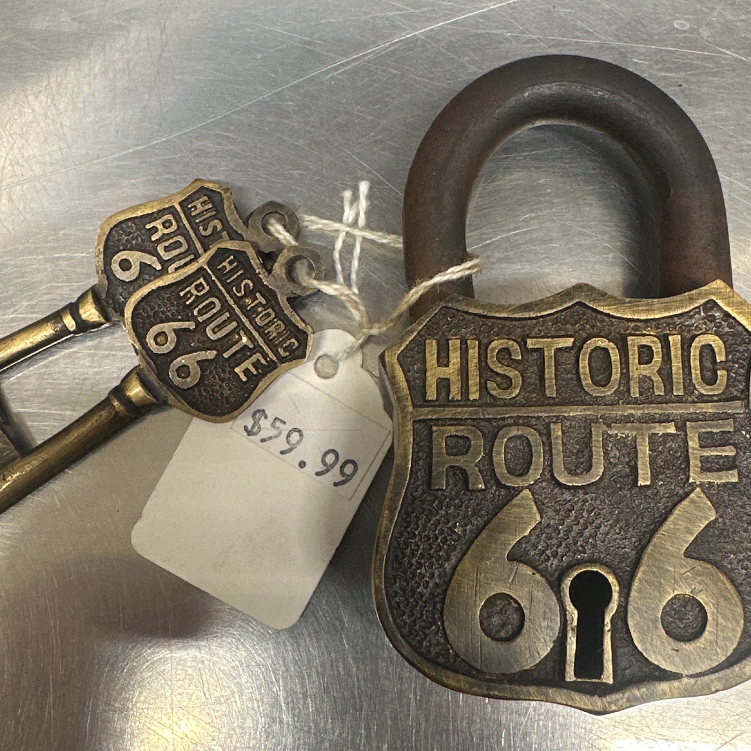 Route 66 Padlock