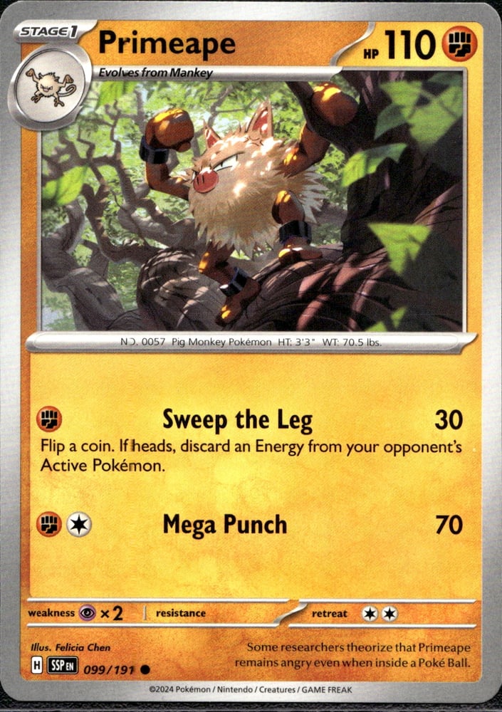 Primeape - SV08 99/191