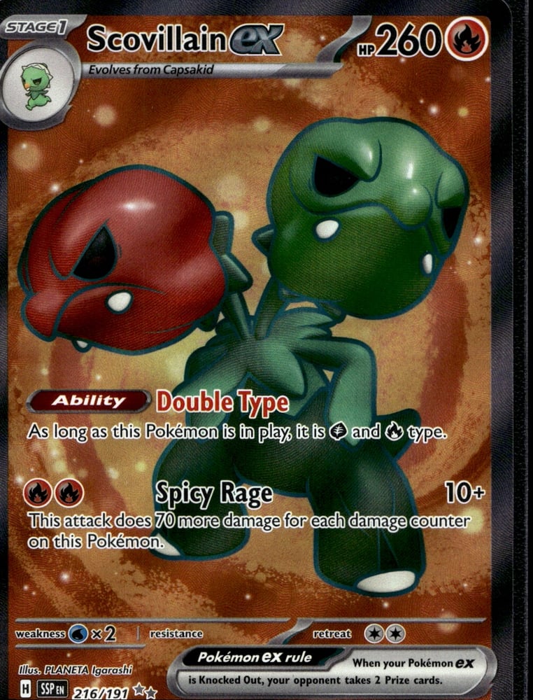 Scovillain ex - SV08 216/191