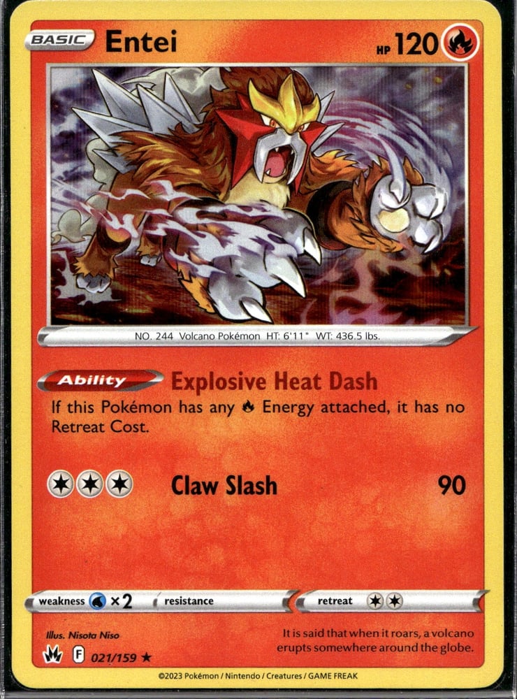 Entei - SWSH12.5 21/159