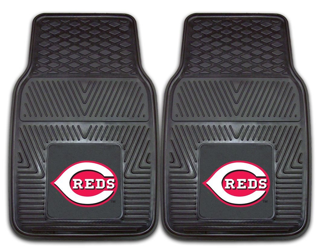 Cincinnati Reds Heavy Duty 2-Piece Vinyl Car Mats