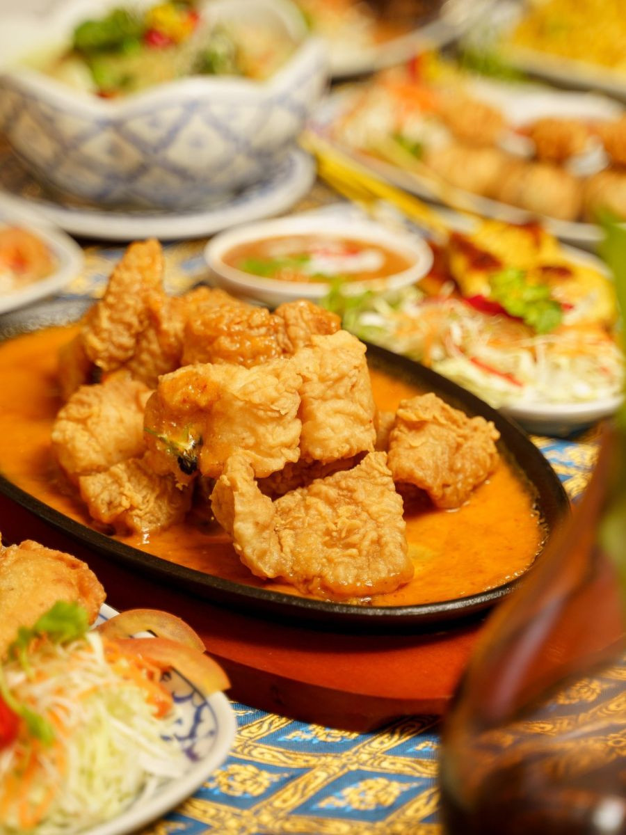 Fish With Red Curry Sauce (Pla Chu Chee)