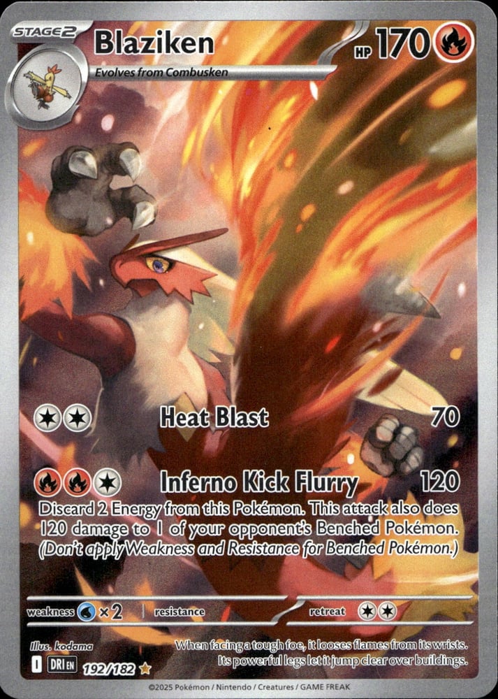 Blaziken - SV10 192/182