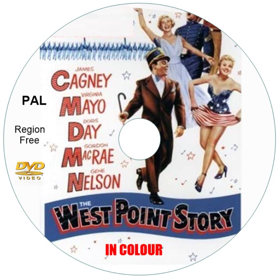 The West Point Story. James Cagney in Color, DVD