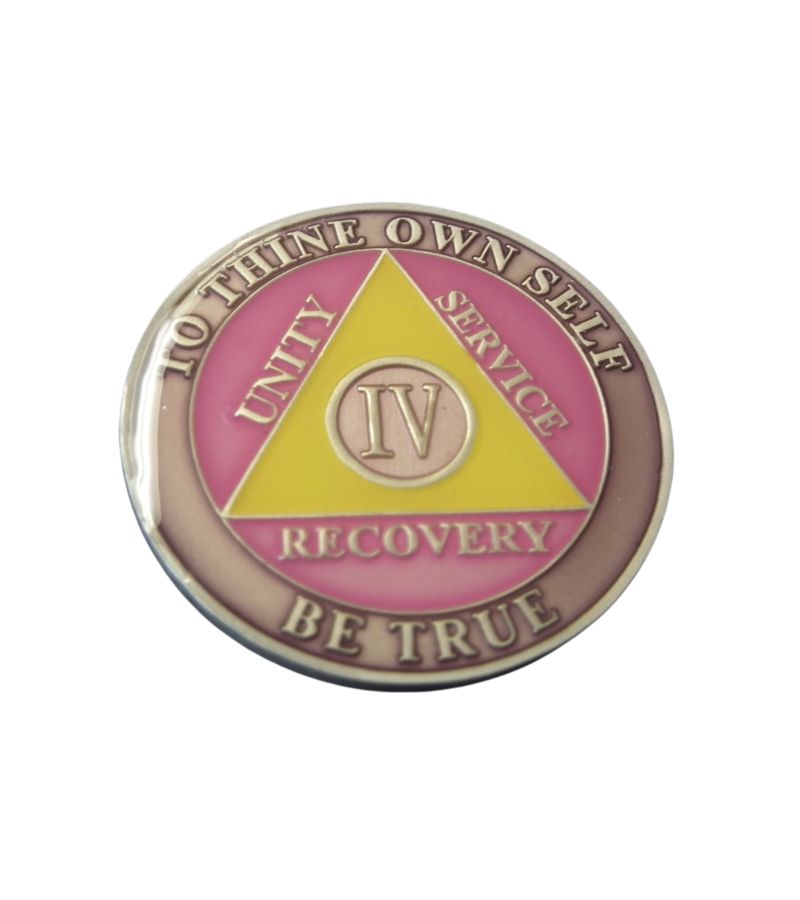 Pinks on Gold Triplate