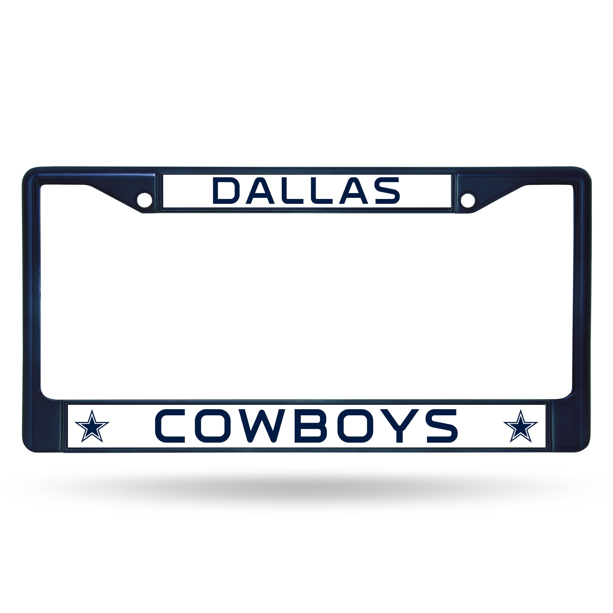 Dallas Cowboys Navy Metal License Plate Frame