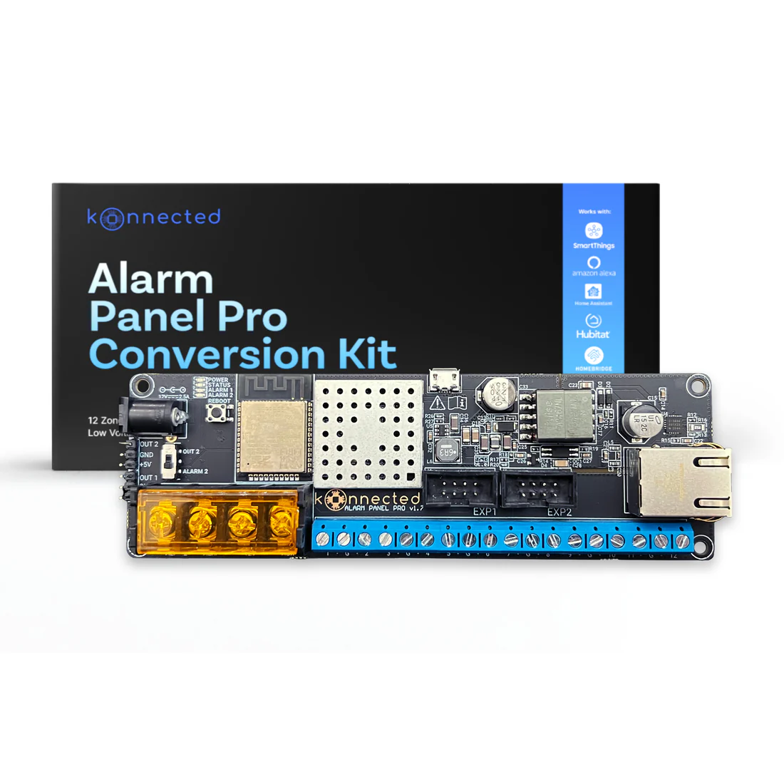 Conversion Kit - Konnected Alarm Panel Pro 12-Zone