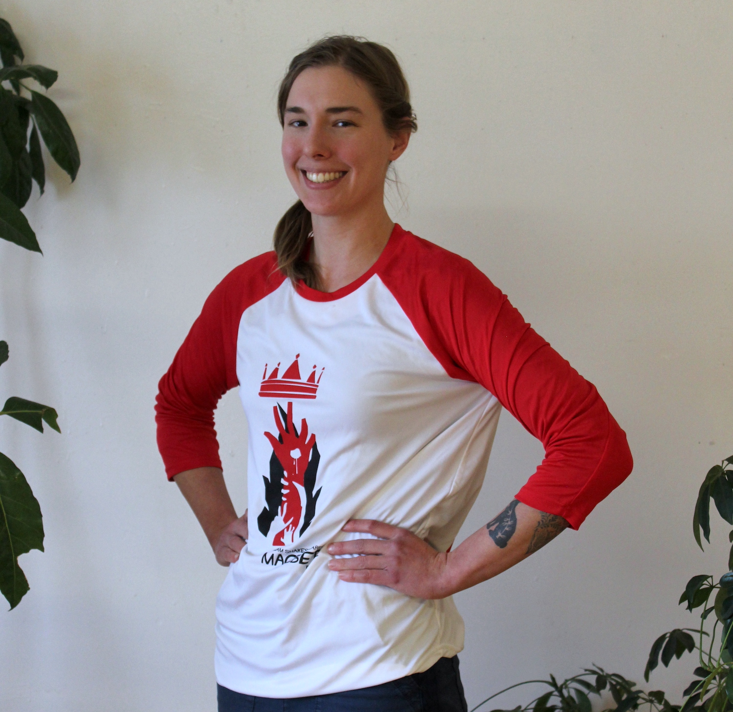 Macbeth Two Planks Baseball Tee