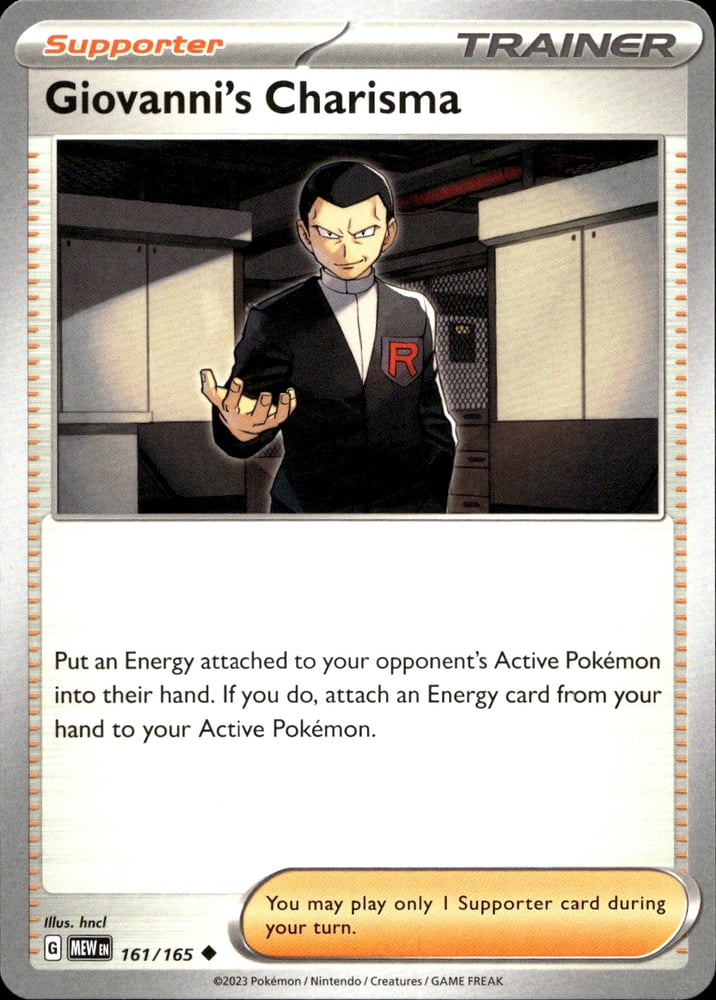 Giovanni's Charisma - SV03.5 161/165
