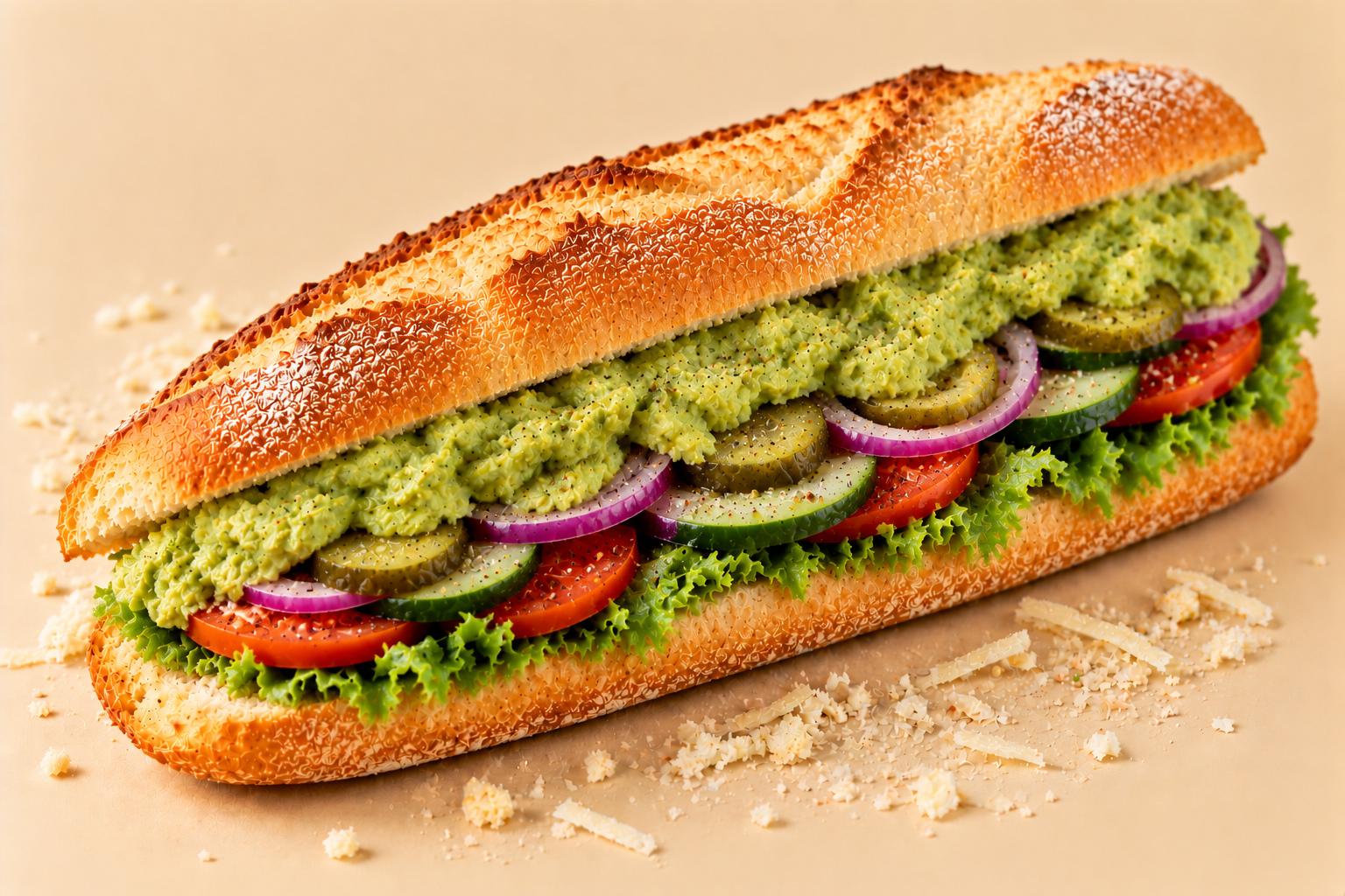 Avocado Spread Sandwich