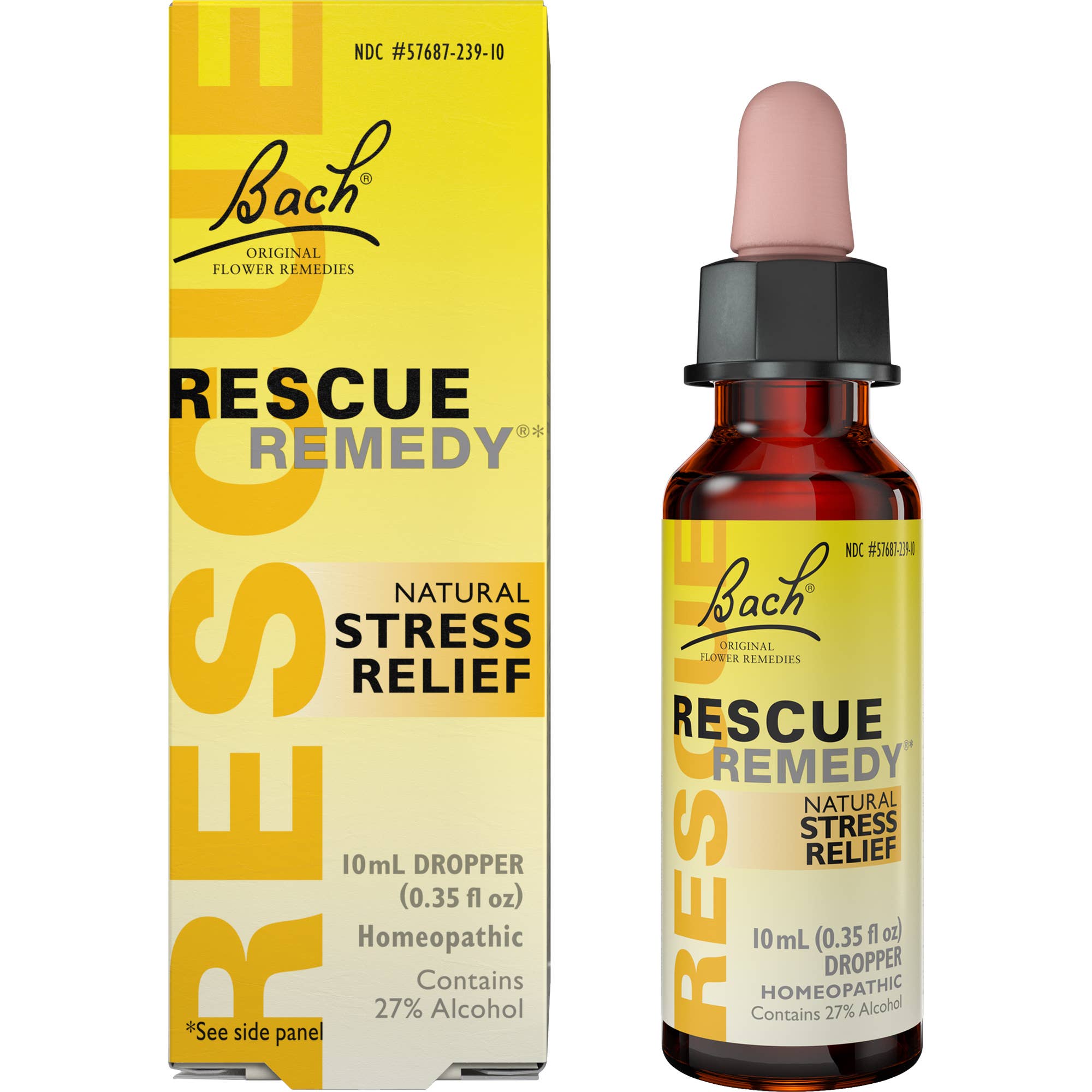 Bach Rescue Remedy Natural Stress Relief Dropper