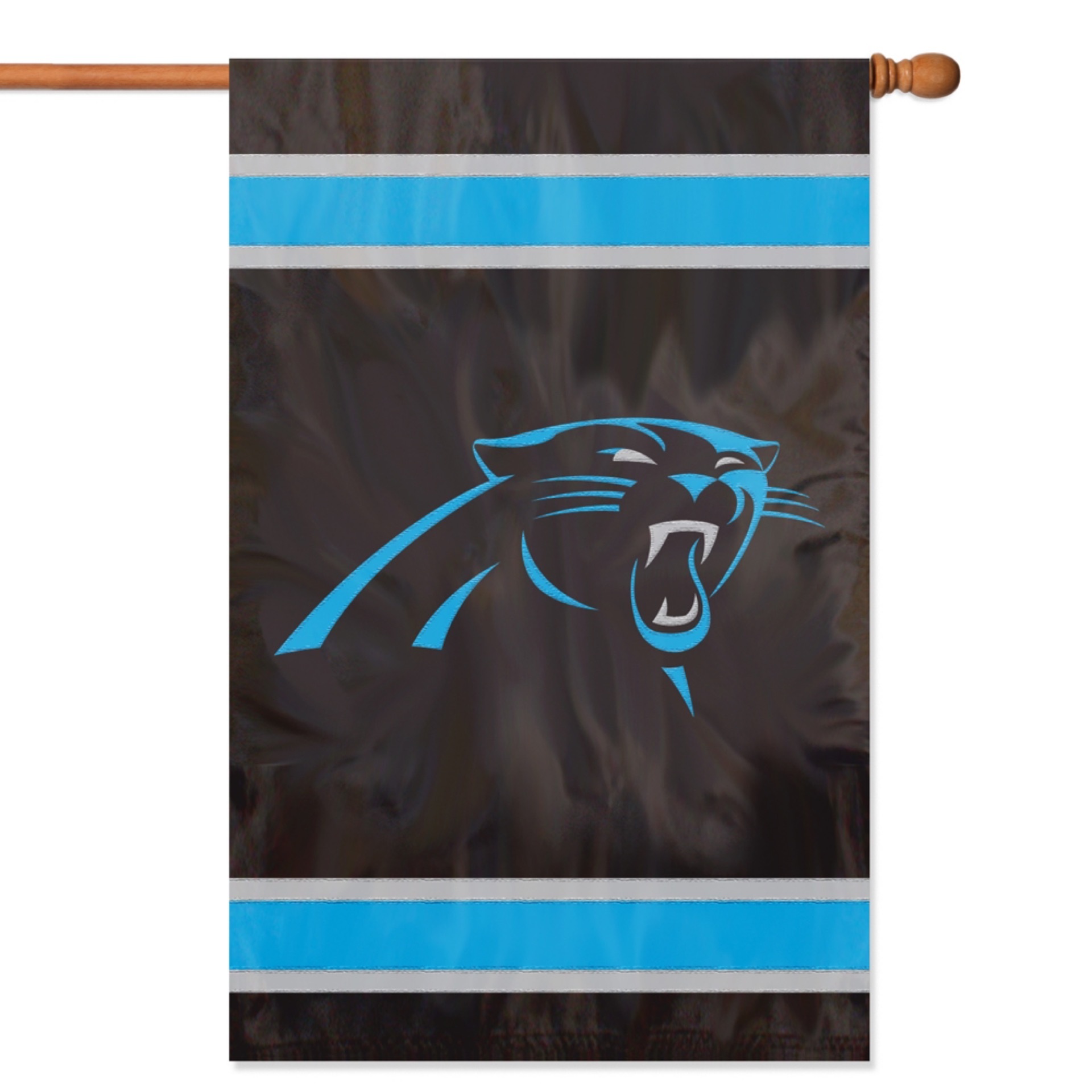 Carolina Panthers Embroidered 2-Sided Banner 28x44"