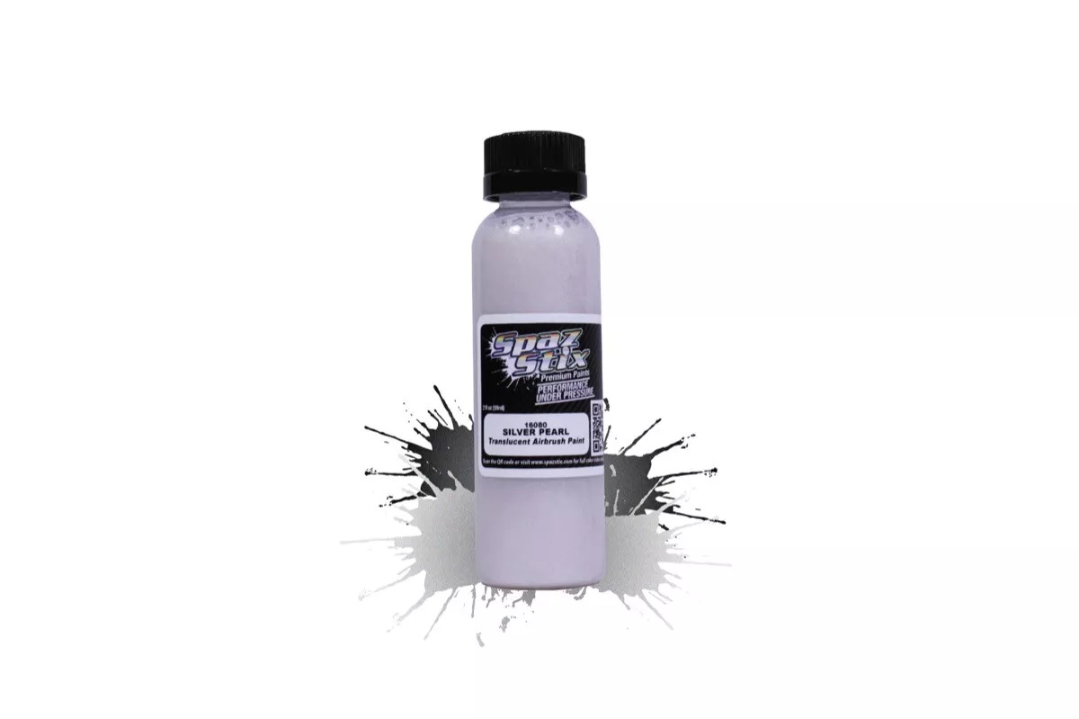 Silver Pearl Translucent Airbrush Paint 2oz 16080