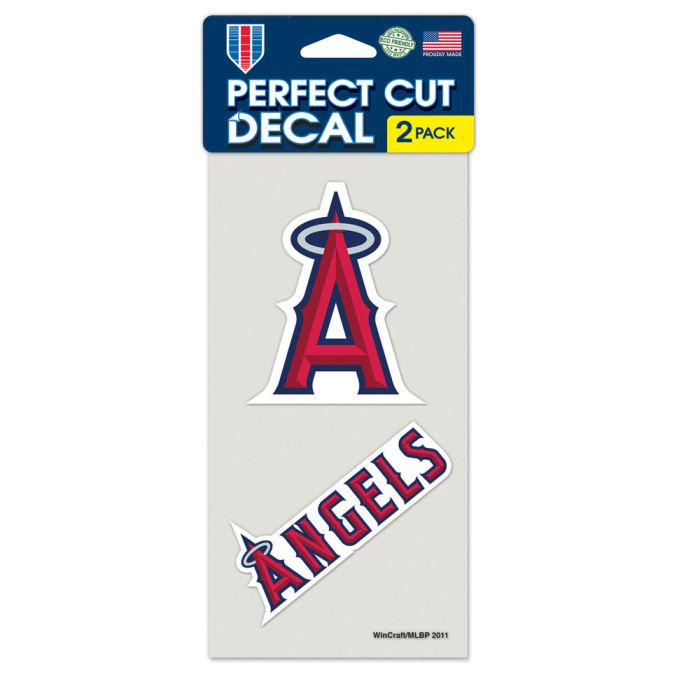 Los Angeles Angels Perfect Cut Decals 2 pack