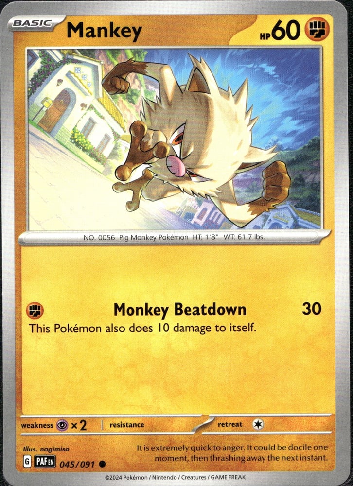 Mankey - SV04.5 45/91
