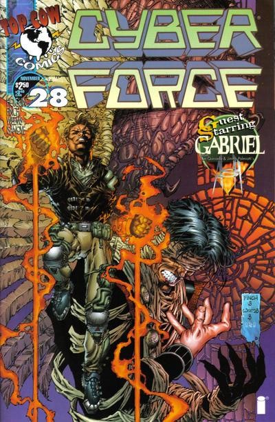 Image Cyber Force #28 November 1996