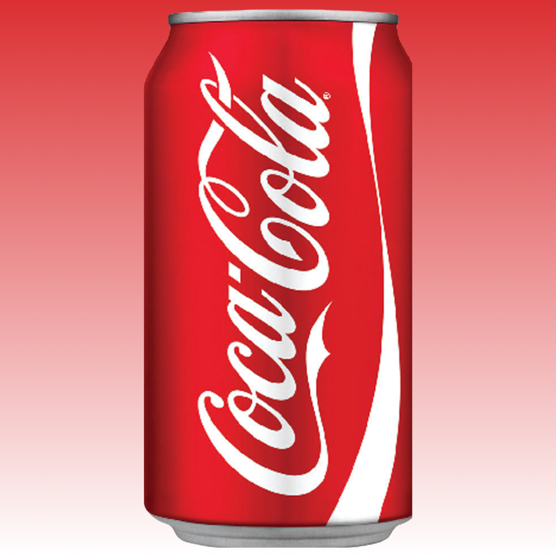 A visualization of the menu item "Coke"