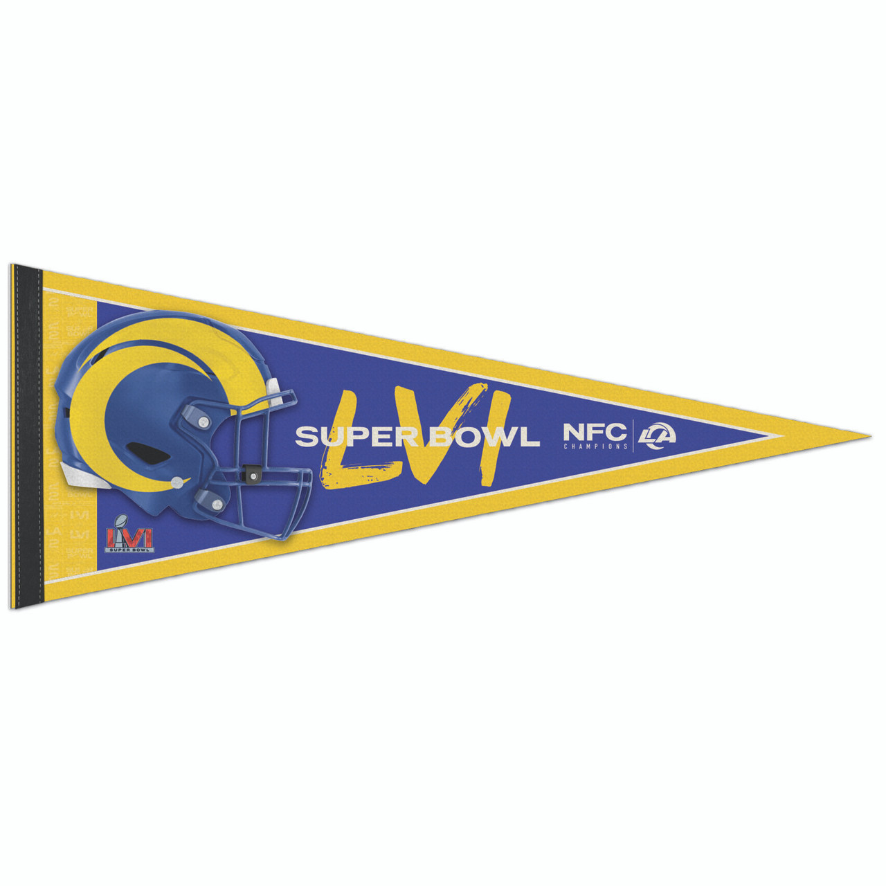 Los Angeles Rams Super Bowl LVI Pennant