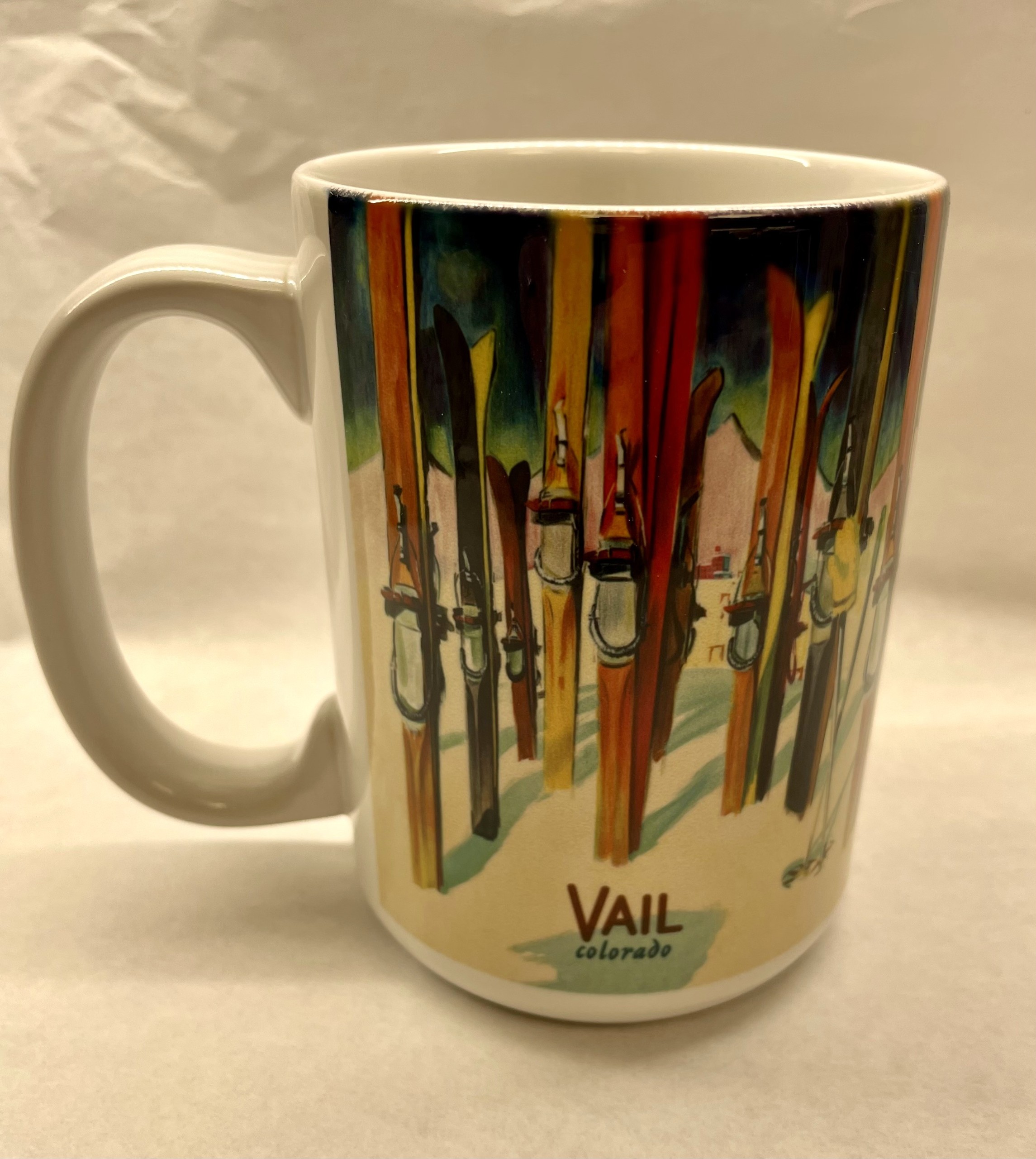 Colorful Skis Vail Mug