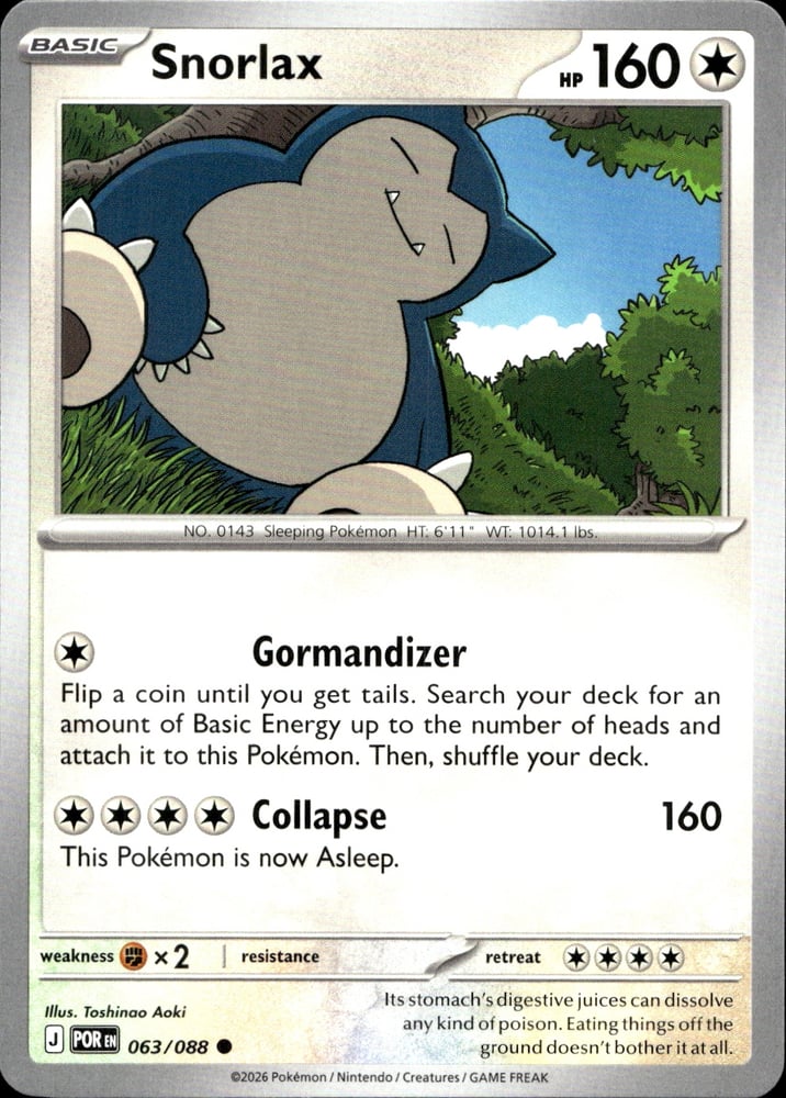 Snorlax - ME03 63/88