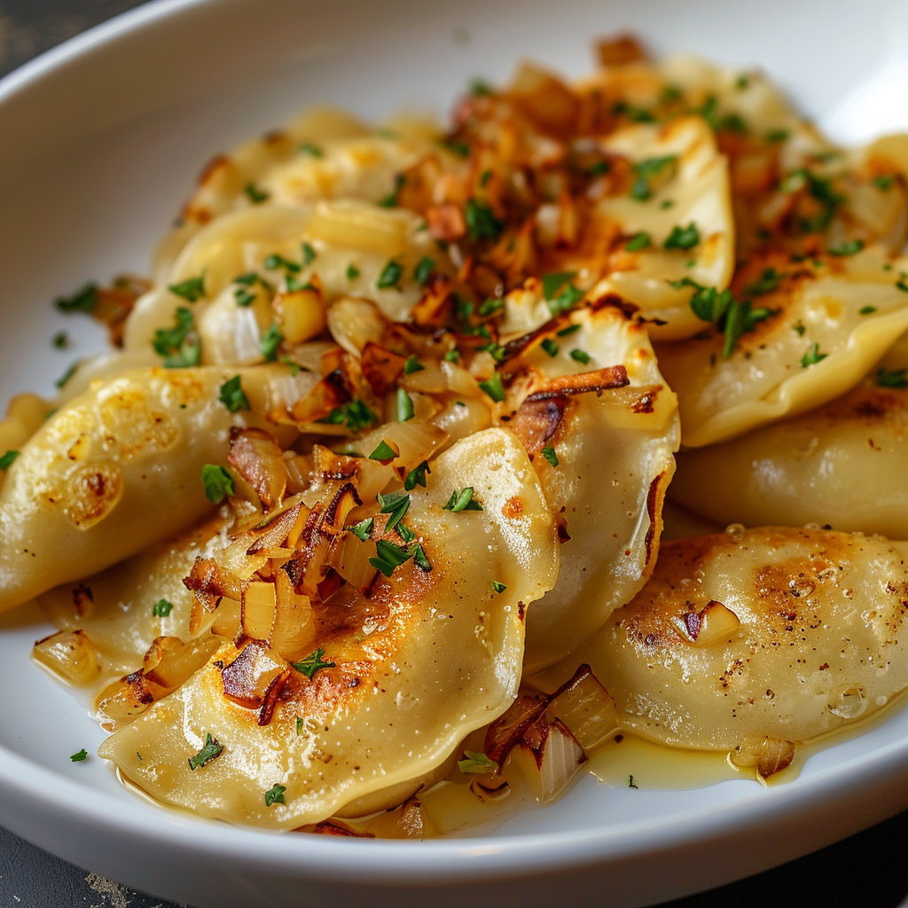 ♨️ Potatoes and Onions Classical Pierogi
