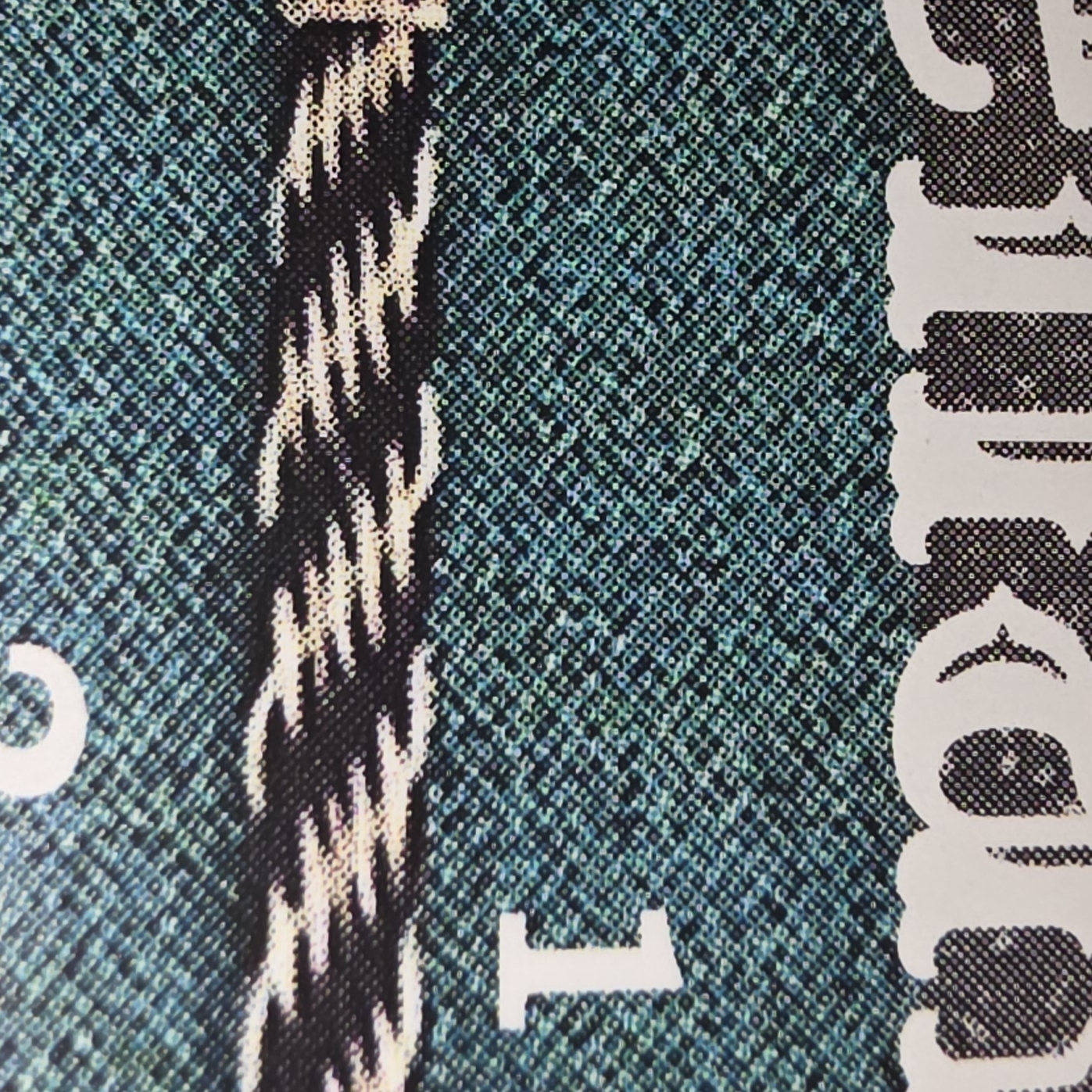 HH HB Flat Braid B/W