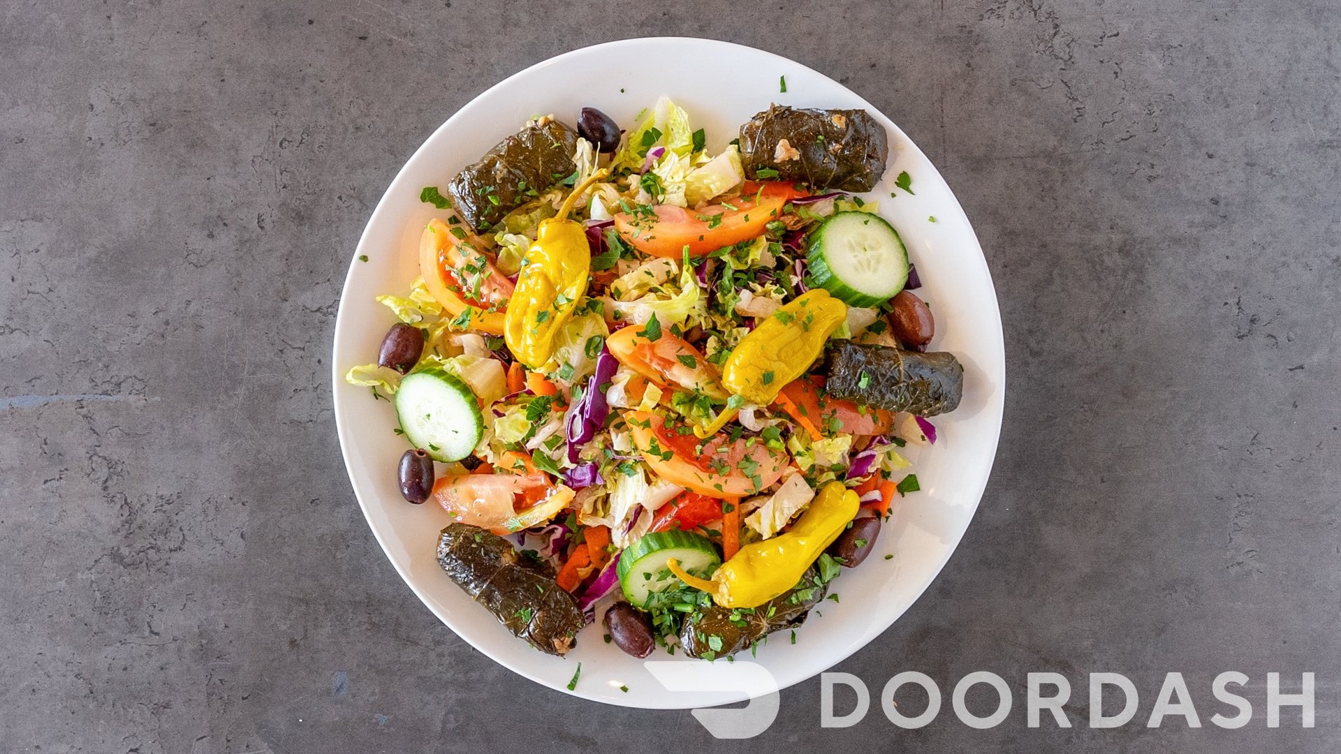 Stuffed Grape Leaves Platter
