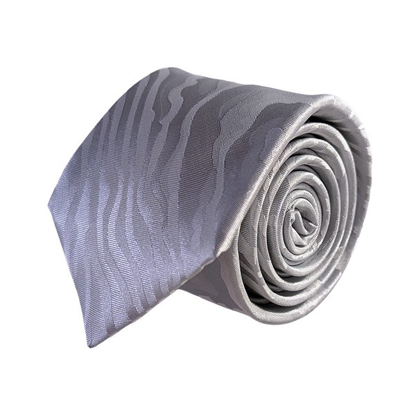 150 X 7 Cm Wood Grain Grey Tie