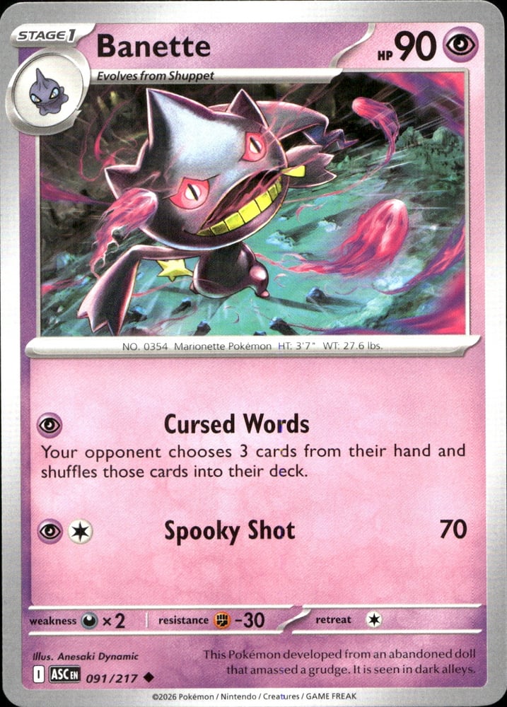 Banette - ME02.5 91/217