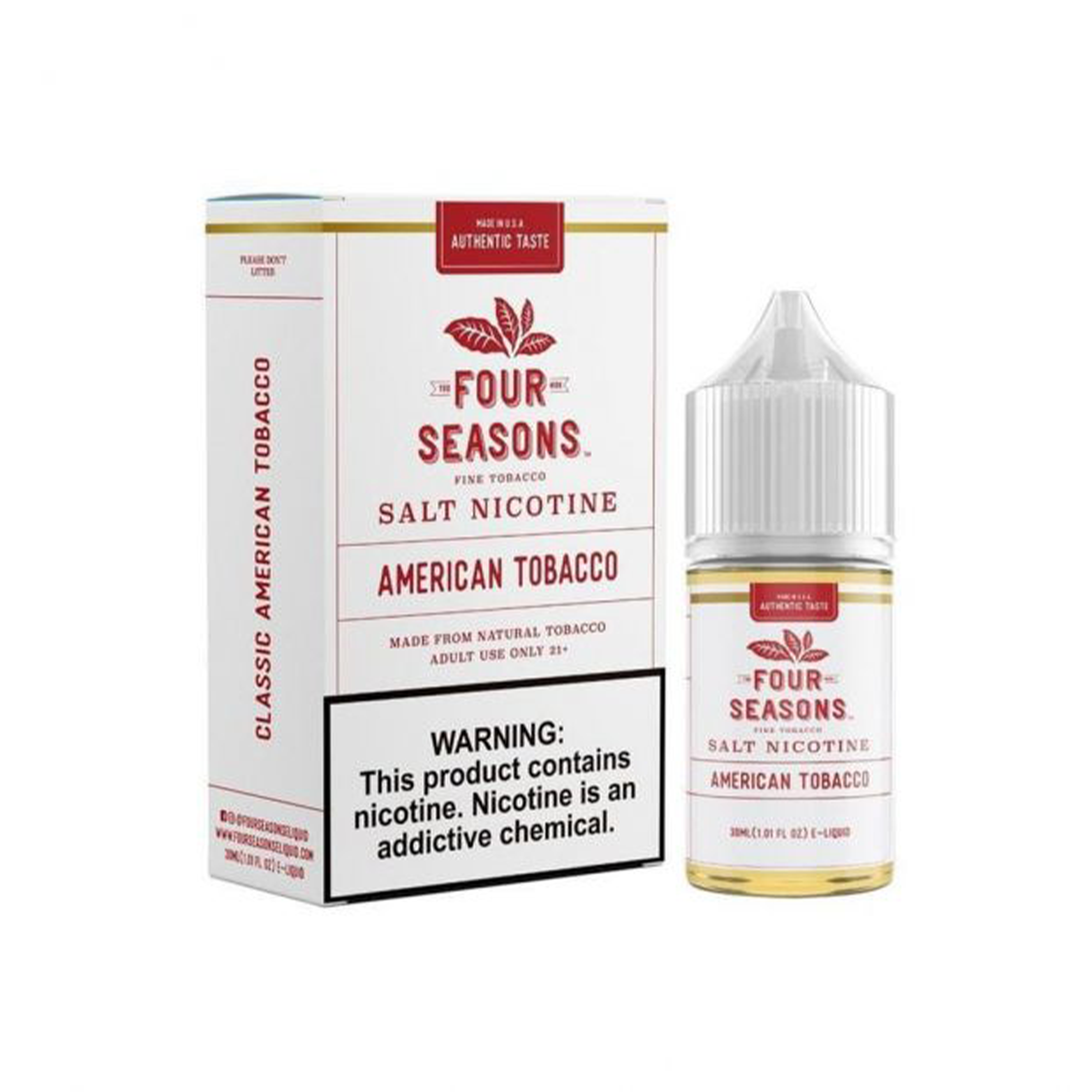 Four Seasons American Tobacco 30mg 30ml