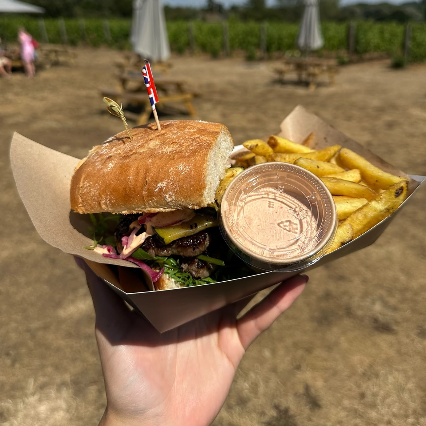 Lamb Burger