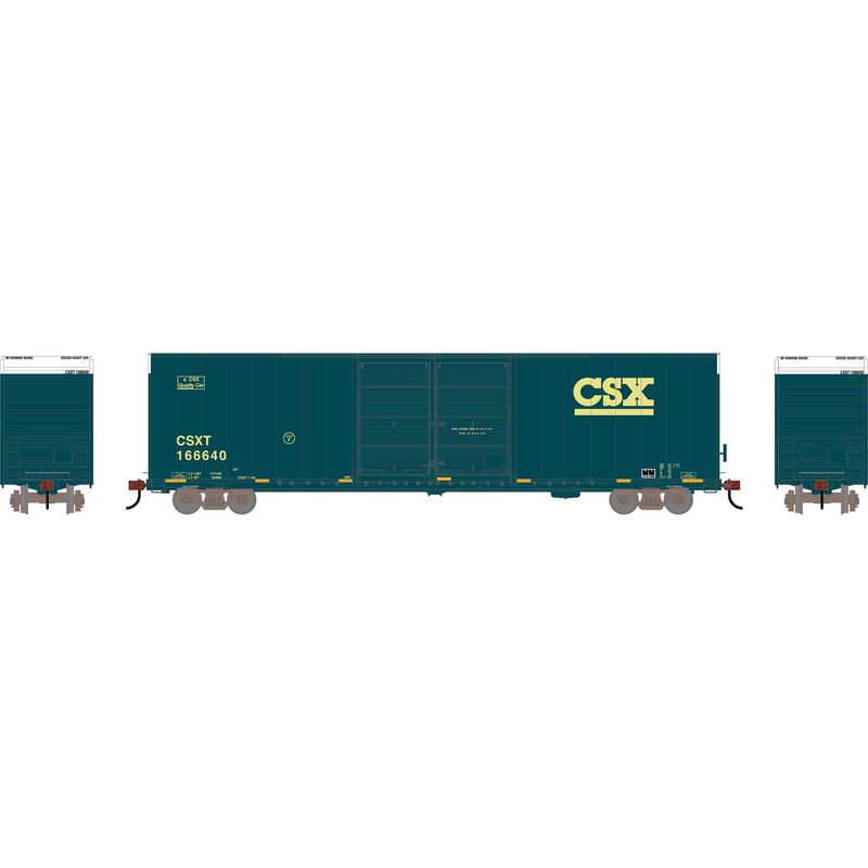 CSX 60' FMC High Cube Box Car ATH90570