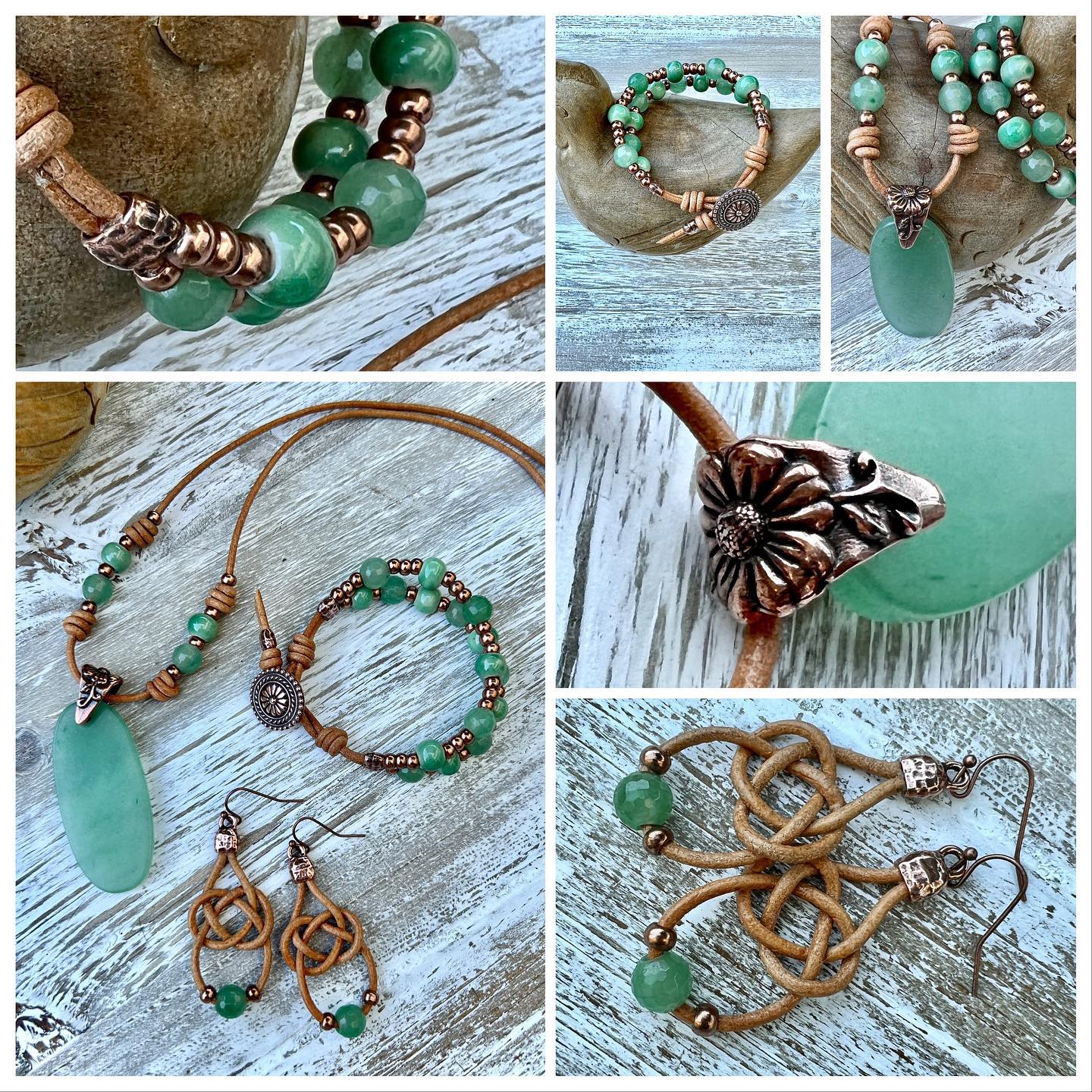 Green Aventurine Set