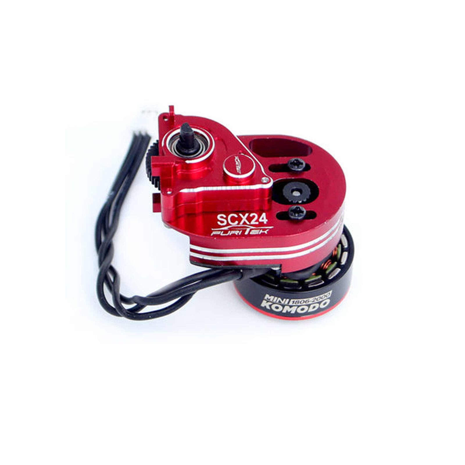 Furitek Mini Stellar Transmission With Mini Komodo Brushless Setup For SCX24