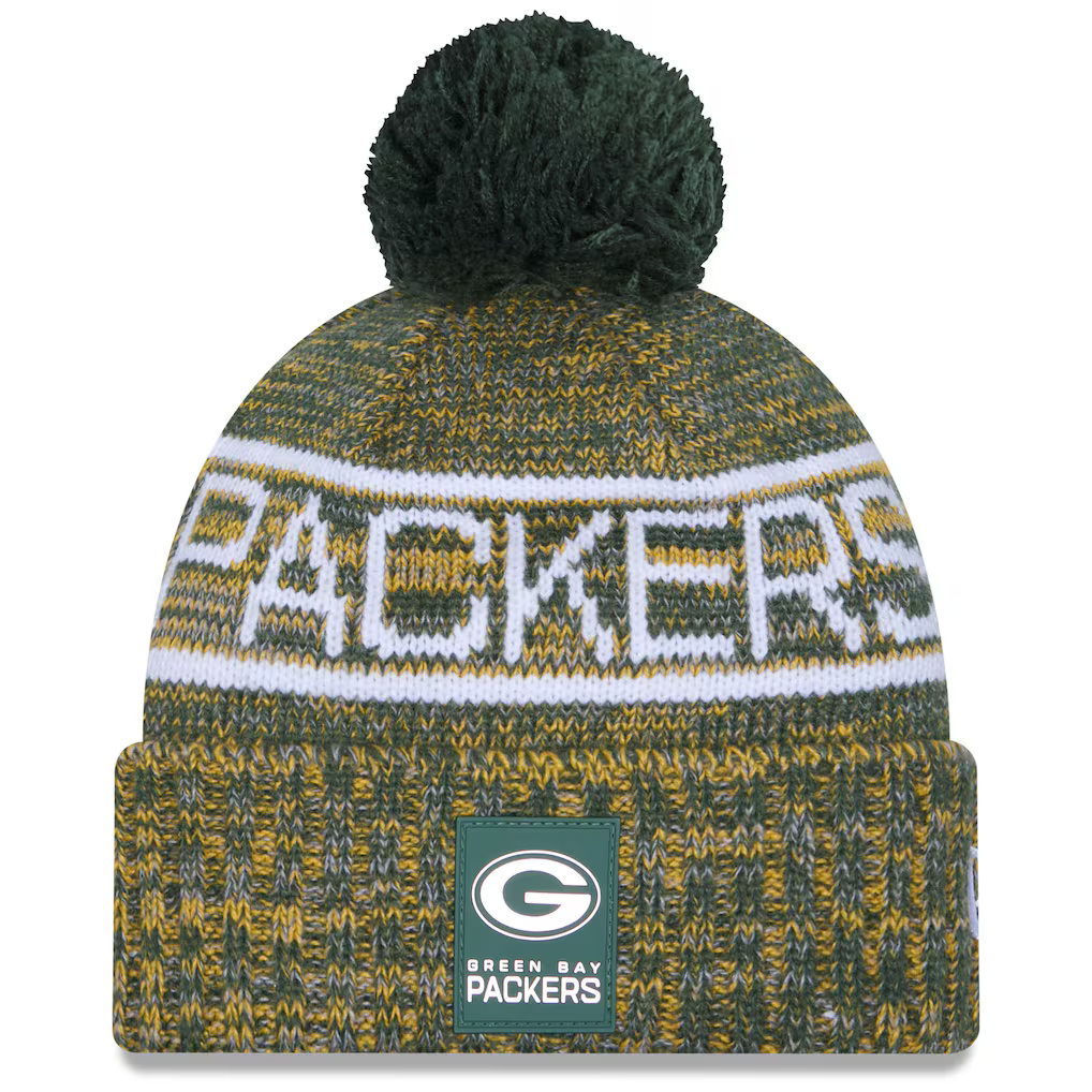 Green Bay Packers 2025 New Era Sideline Beanie