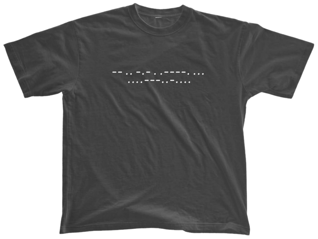 Mike's House Morse Code Tee