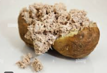 Jacket Potato with Tuna Mayo