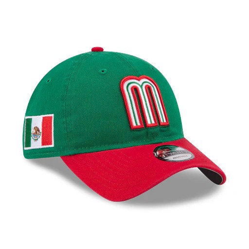 Mexico 2026 Green New Era 9TWENTY Adjustable Cleanup Hat