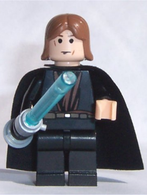 sw0121 Anakin Skywalker - Trans-Light Blue Light-Up Lightsaber