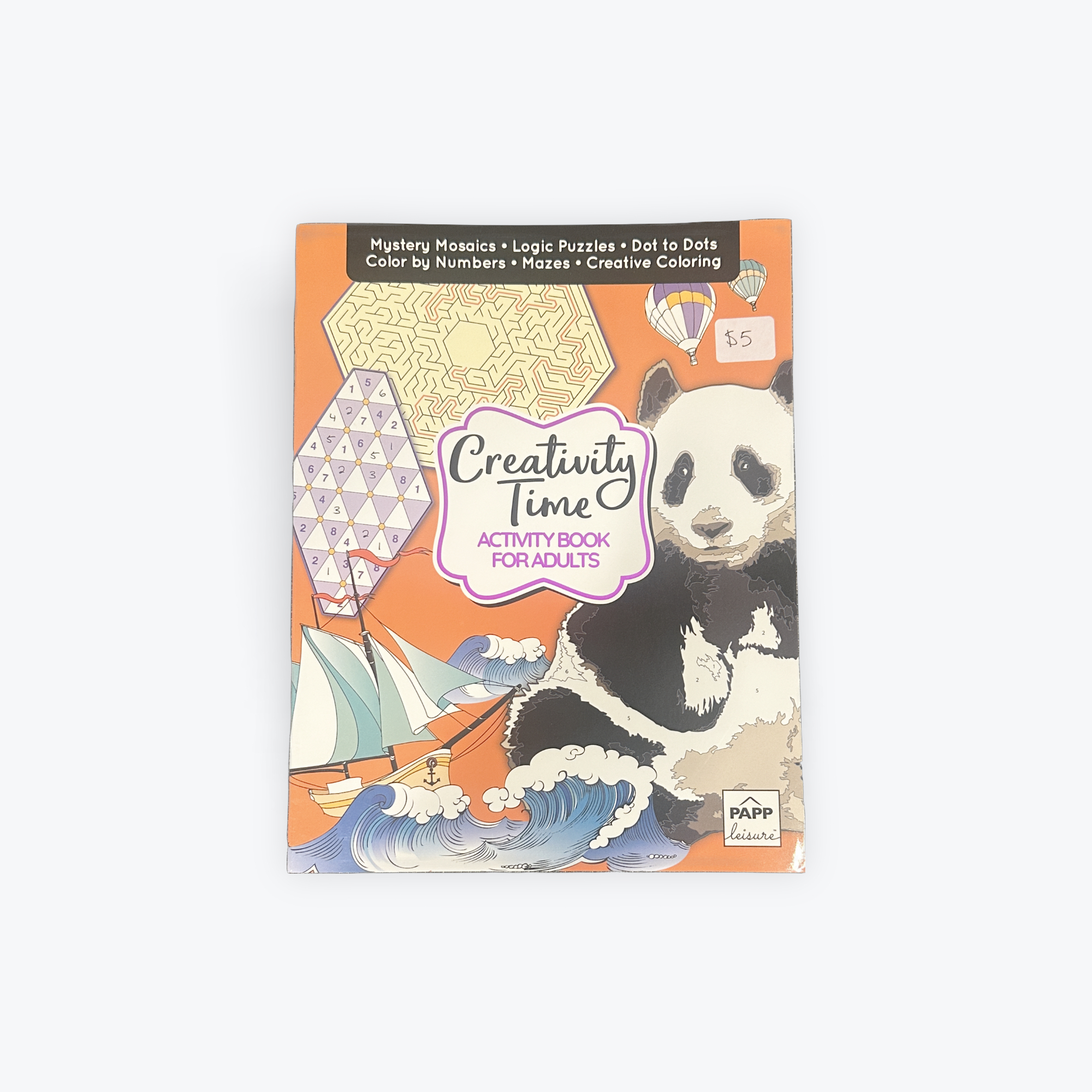 Creativity time activity book