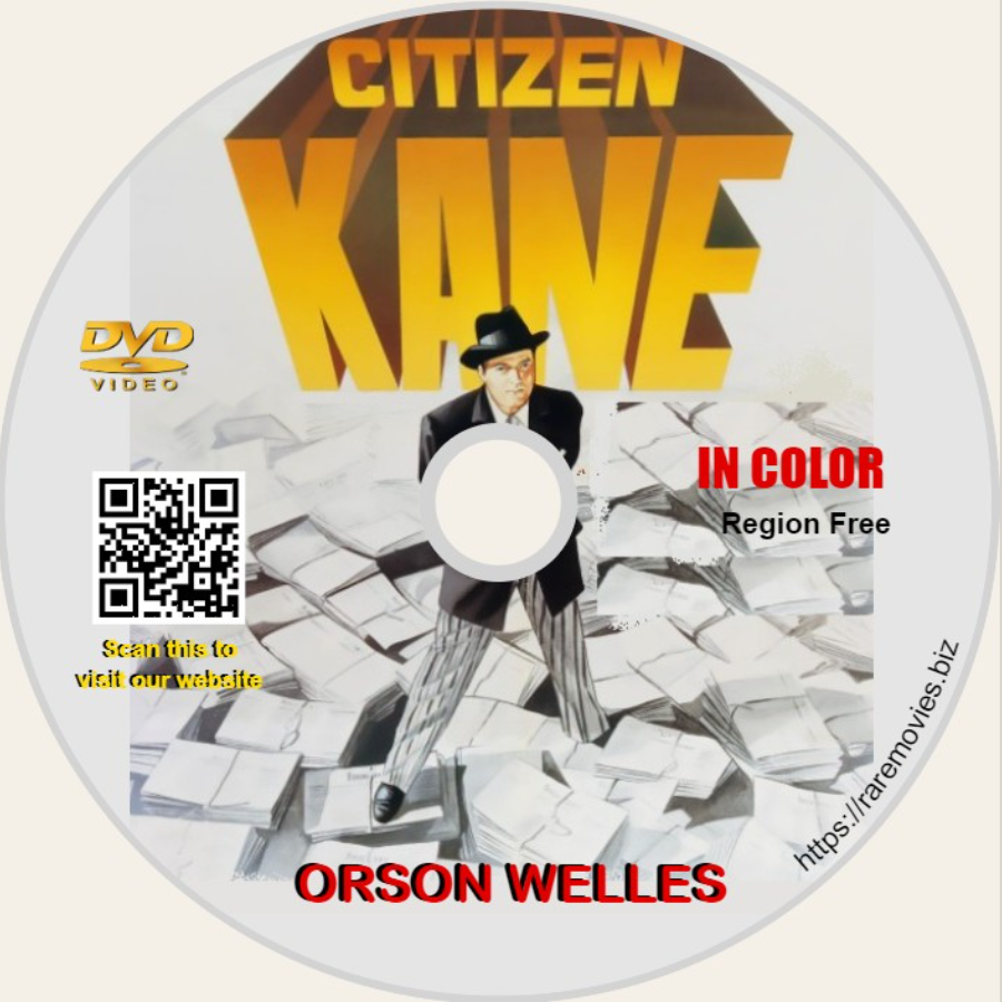 Citizen Kane 1941 IN COLOR DVD