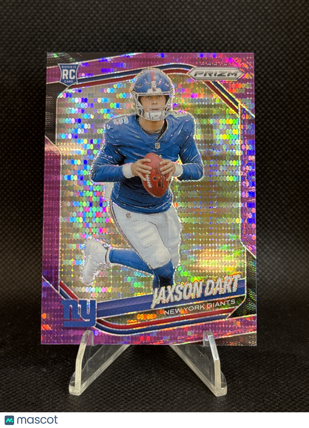 2025 Panini Prizm Jaxson Dart Pink Pulsar RC