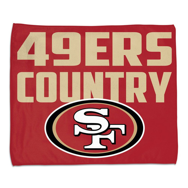 San Francisco 49ers Rally Towel 15x18"