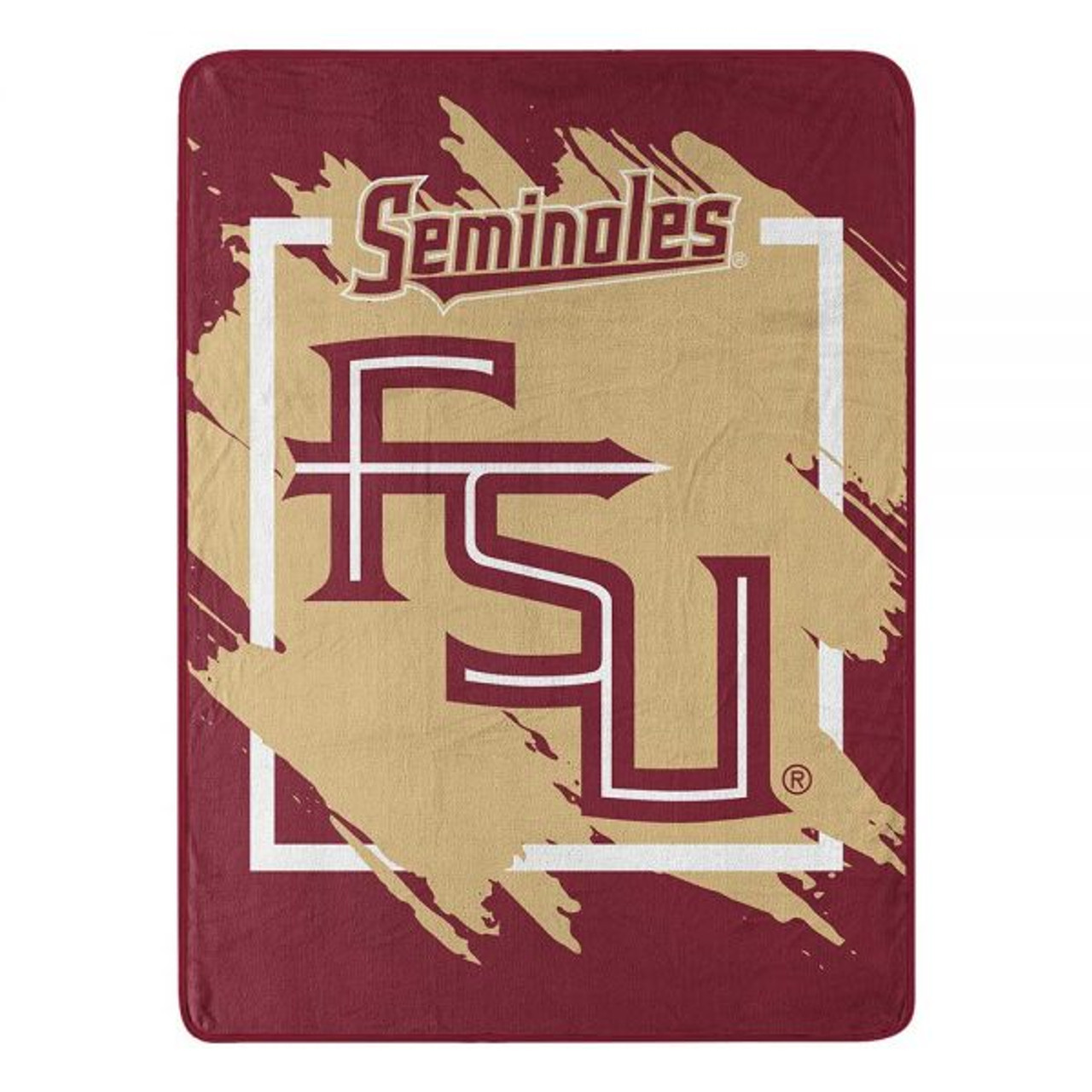 Florida State Seminoles Micro Raschel Dimensional Design Blanket