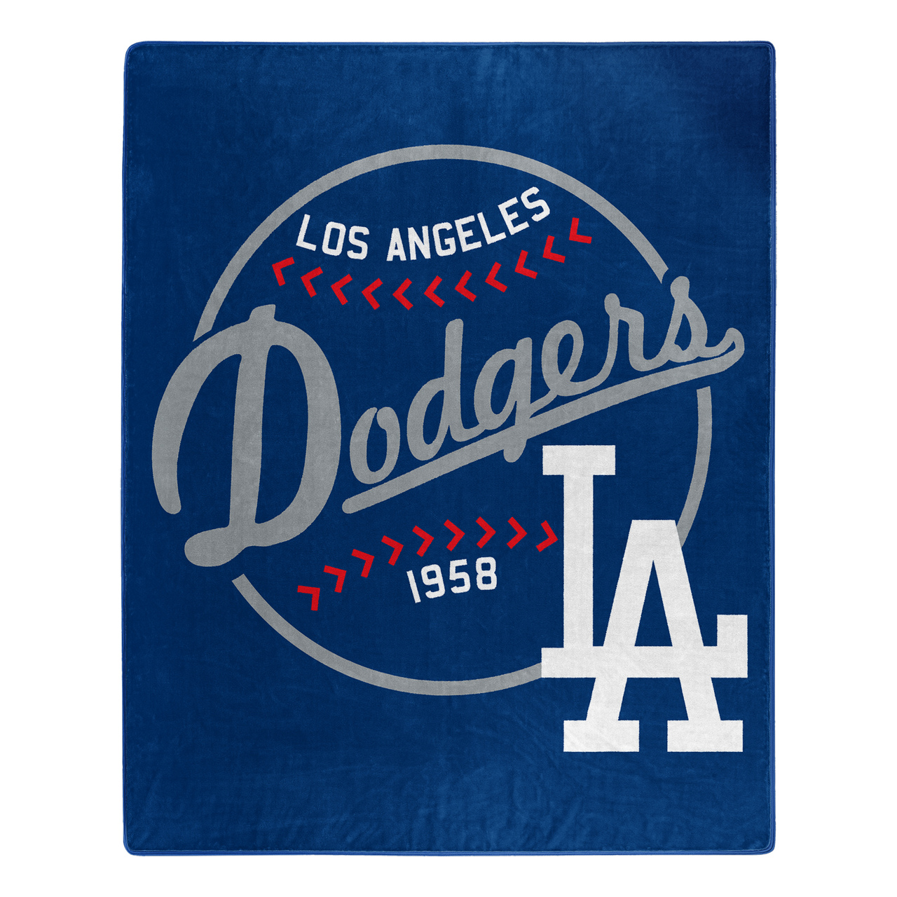Los Angeles Dodgers Moonshot Design Raschel Blanket
