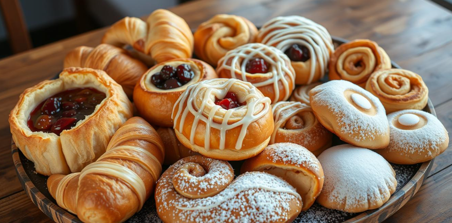 Assortment of Breakfast Pastries