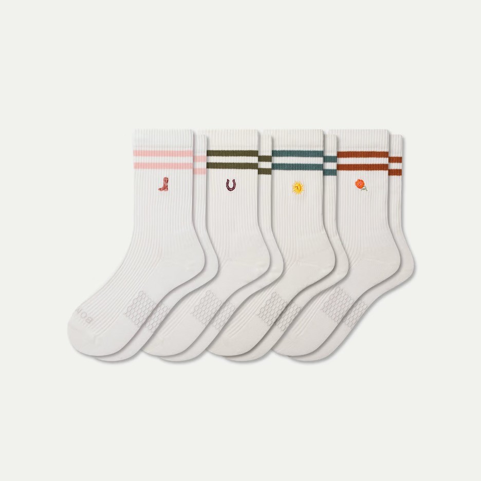 Bombas Women's Modern Rib Half Calf Sock