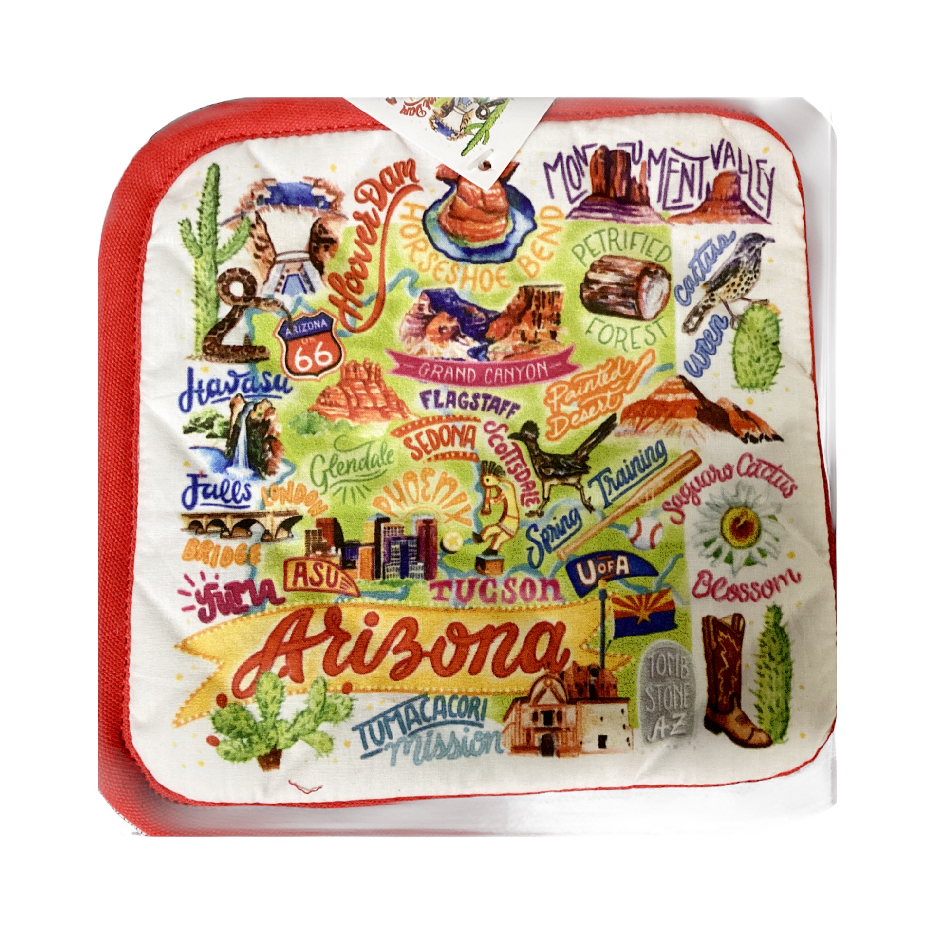 Arizona Map Potholder