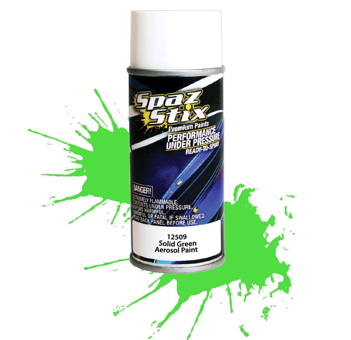 Solid Green Aerosol Paint 3.5oz 12509